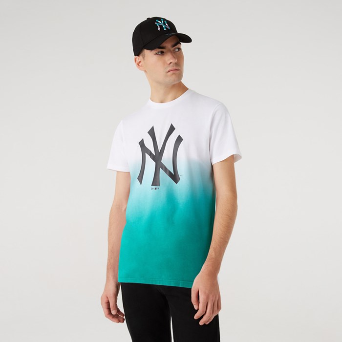 New York Yankees Colour Pack Miesten T-paita Teal - New Era Vaatteet Outlet FI-938752